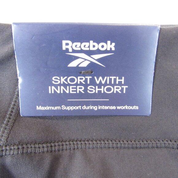 Reebok Workout Skort With Inner Short Women's Size L Pockets Maximum Support - Picture 6 of 9